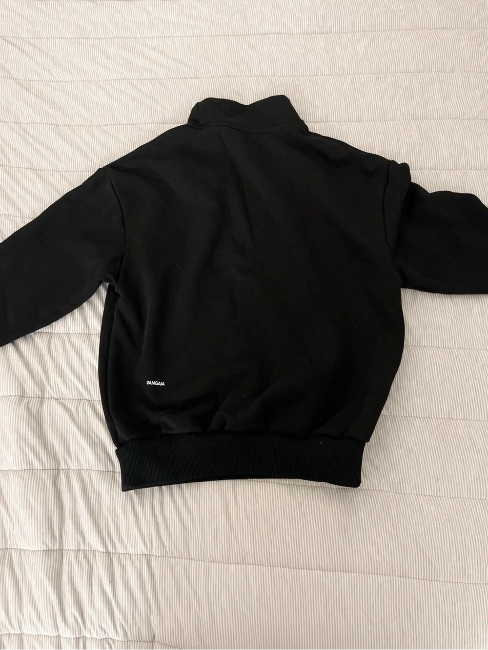 Pangaia Black Turtleneck Sweatshirt – Size XS